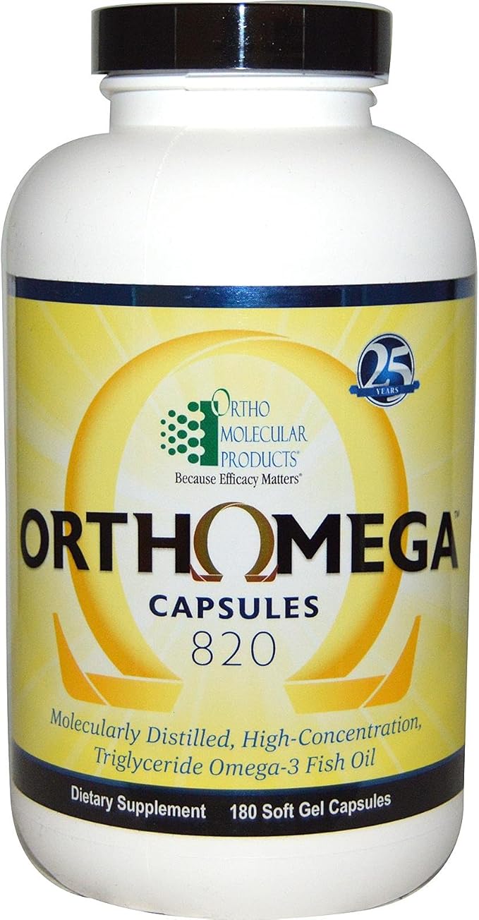 SEVNODI Ortho Molecular - Orthomega 820-180 Soft Gel Capsules
