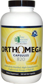 SEVNODI Ortho Molecular - Orthomega 820-180 Soft Gel Capsules