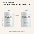 Codeage Ultra Life Telomeres Supplement - 5 MTHF Folate Vitamin B9, Vitamin B12 Methylcobalamin, Vitamin D3, L-Theanine, Ashwagandha - 3-Month Supply - DNA, Methylation Cycle - Non-GMO - 90 Capsules