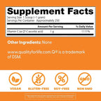Doctor's Best Vitamin C Powder with Q-C, Healthy Immune System, Brain, Eyes, Heart and Circulation, Joints, Sourced from Scotland, 250G, 8.8 Ounce