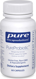 Pure Encapsulations PureProbiotic | Allergen-Free Multi-Strain Probiotic Formula for Immune and Gastrointestinal Health* | 60 Capsules