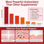 Tiuedu Astaxanthin 12mg, 120 Softgels, 4 Month Supply, Astaxanthin Antioxidant Supplements, Supports Eye, Joint, Internal Circulation, Skin Health
