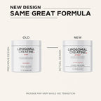 Codeage Liposomal Creatine Powder Supplement, Pure Creatine Monohydrate 5000mg, Pre Workout & Post Workouts - Unflavored Creatine, Micronized Creatine Powder - Creatinine for Sports - 30 Servings
