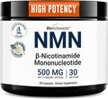 BioSchwartz NMN Supplement - 500mg Nicotinamide Mononucleotide - 30 Servings, 60 Capsules - Made in The USA with Premium Globally Sourced Ingredients, Third-Party Tested, Gluten-Free NMN Supplement