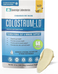 Colostrum-LD Liposomal Delivery - Colostrum Powder - Gluten-Free, Lactose-Reduced - 68 Servings - Sovereign Laboratories - 12oz Vanilla