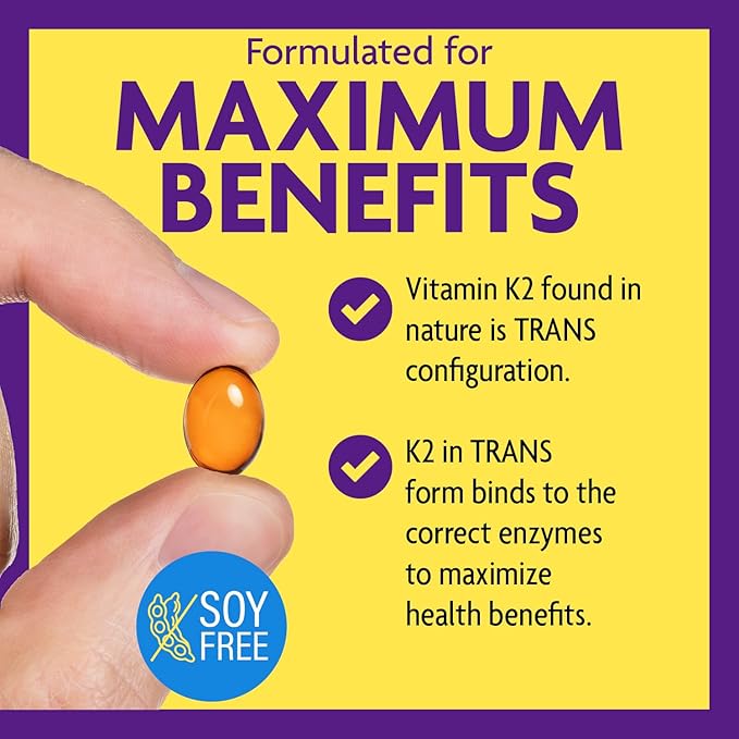 InnovixLabs Vitamin K2 & Triple Omega Bundle Full Spectrum Vitamin K2 (90 Softgels) Triple Strength Omega-3 Fish Oil (200 Softgels). Supports Healthy Bones, Arteries and Joints. *