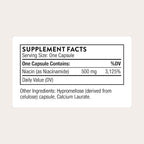THORNE - Niacinamide - Non-Flushing Form of Vitamin B3 - Supports Skin Health & Provides Cellular Protection* - Niacin Supplement - Third-Party Certified - Gluten, Dairy & Soy-Free - 180 Capsules