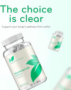Vitamin B3 Nicotinamide 500mg - High Absorption Form of Vitamin B3 Niacin Flush Free for Hear Skin Brain and Energy Support - NAD Precursor - Made in a cGMP American Facility (180 Servings)
