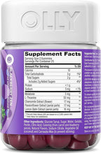 OLLY Restful Sleep Gummy Supplement with Melatonin & L-Theanine Chamomile, Blackberry Zen, 50 Gummies (25 Day Supply) Supports a Healthy Sleep Cycle* (Packaging May Vary)
