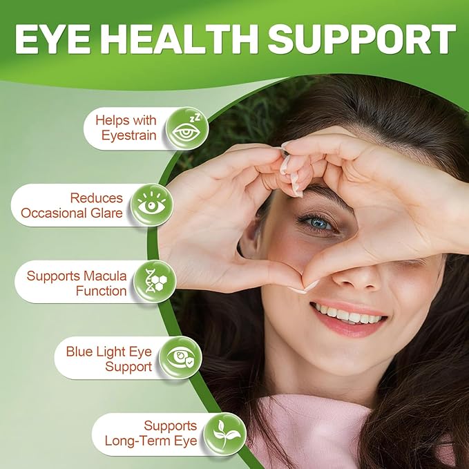 AREDS 2 + Advanced Lutein and Zeaxanthin Supplement -40 mg Lutein & Zeaxanthin with Astaxanthin,Omega-3,EPA,DHA-Dietary Supplement for Eye Health Support,Vision Support-180 Softgels