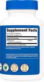 Nutricost Berberine HCl 600mg, 60 Capsules (2 Bottles) - Gluten Free, Veggie Caps, Non-GMO