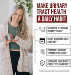 CranEaze®: Cranberry Juice Extract Plus D-Mannose – 36 mg PAC, 100% Soluble PAC - Supports Urinary Tract Health – Most Effective Cranberry Pills for Women, UTI Cranberry Supplement - 60 Capsules