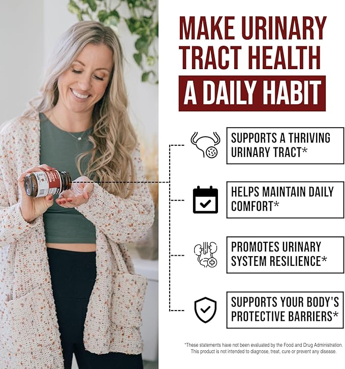 CranEaze®: Cranberry Juice Extract Plus D-Mannose – 36 mg PAC, 100% Soluble PAC - Supports Urinary Tract Health – Most Effective Cranberry Pills for Women, UTI Cranberry Supplement - 60 Capsules
