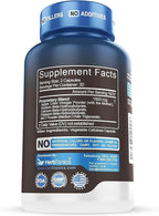 Herbtonics Apple Cider Vinegar + Keto BHB Capsules | GLP-1 Support for Appetite, Cravings & Weight Management | Metabolism Support with Satiety Support | 60 Capsules - 1 Month Supply