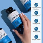Live Conscious Beyond Collagen Multi Collagen Capsules - Types I, II, III, V & X - Hydrolyzed Blend with Biotin & Vitamin C for Hair, Skin, Nails 90 Capsules