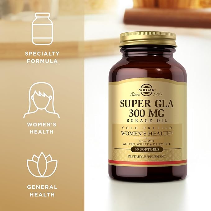 Super GLA 300mg Solgar 60 Softgel