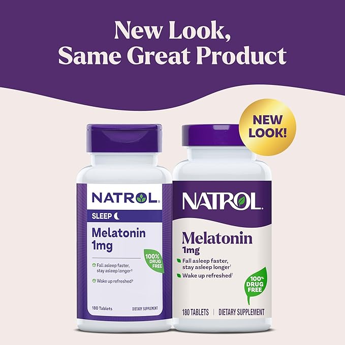 Natrol 1mg Melatonin Tablets