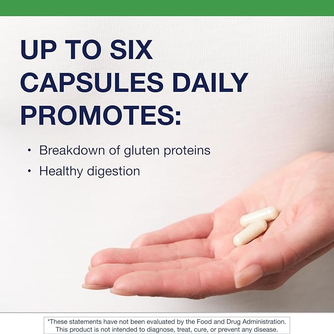 Metagenics SpectraZyme Gluten Digest Enzymes - Helps Break Down Gluten Proteins* - Supports Gut Health, Bloating & Gas Relief* - Non-GMO, Gluten-Free & Vegetarian - 40 Capsules