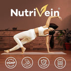 Nutrivein Premium Mushroom Supplement 2600 mg- Bottle 120 Capsules- 11 Nootropic Mushroom Complex - Lion's Mane, Cordyceps, Chaga, Reishi, Turkey Tail,Maitake,Shiitake, Agaricus, White Button, Oyster
