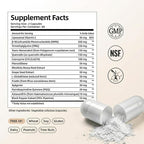 NMN Supplement 1500mg per Serving 15-in-1 Complex Formula with Nicotinamide Mononucleotide, CoQ10, Quercetin, TMG, Resveratrol Supports Cellular Energy & NAD+ Balance 120 Capsules