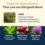 Last Call | Drinking Wellness Aid | DHM-Based Supplement | Dihydromyricetin, Prickly Pear, Milk Thistle, B Vitamins | 10-Pack