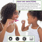 Oral Probiotic Supplement with BLIS K12 4 Billion CFU - Now Dairy Free - Doctor Formulated 30 Day Supply Bottle for Bad Breath, Strep, Cavities, Gum and Oral and Dental Health - Sugar Free - USA Made