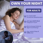 Melatonin Gummies 10mg 20mg with Magnesium for Adults | Drug Free | Sleep Aid | Sugar Free | L-Theanine, Ashwagandha, B6, B12, Lemon Balm & Chamomile, Supports Deep Relaxation, 60 Cts