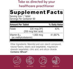 Bariatric Advantage B-12 Speedy Melts, Vitamin B12 1000 mcg Supplement, Fast Melting with 200 mcg of Folic Acid for Nutritional Support - Black Cherry, 90 Count