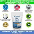 Perfect Gut: Inulin FOS Powder for Gut Health. Prebiotic Inulin. Unique Prebiotic 95% FOS Inulin Agave Fiber