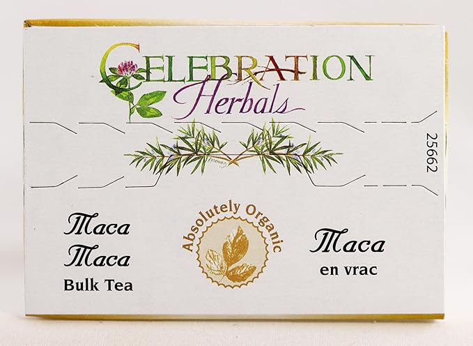 Celebration Herbals Organic Maca Maca Root Powder Tea Caffeine Free - 40 Grams (Loose Tea)