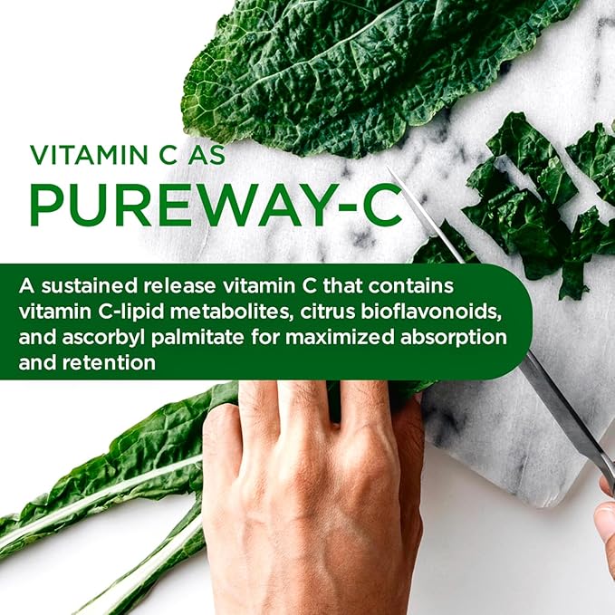 EMERALD LABS Complete Premium Multi - Multivitamin for Digestive & Immune Support with Vitamin C as PureWay-C, B Vitamin Complex, Albion Chelated Zinc & More - 60 Vegetable Capsules (30-Day Supply)