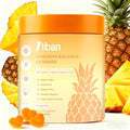 Pineapple Gummies for Women pH, Premium Feminine pH Balance Gummy, Vaginal Probiotics, Immune Support, Vegan, Gluten-Free, 60 Gummies 30 Servings