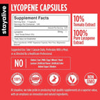 STAYALIVE Lycopene and Pygeum Bundle with Saw Palmetto, Pumpkin Seed and Zinc, 240 Vegan Pills, Non-GMO & Gluten Free Men's Health Supplement