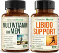 Men's Liquid Multivitamin & Libido Support – Daily Bundle for Energy, Stamina & Mens Health