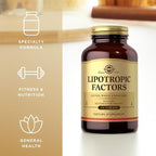 Lipotropic Factors Solgar 100 Tabs