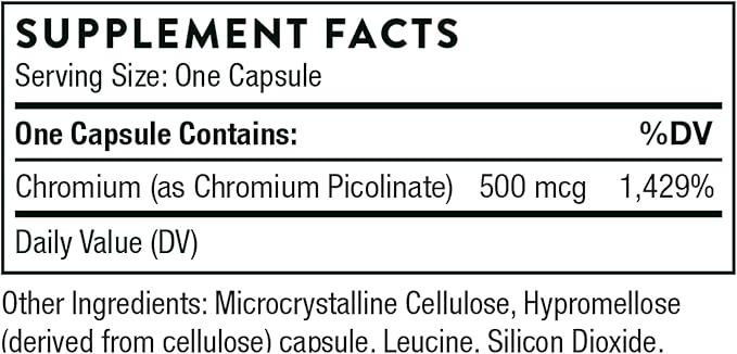 THORNE - Metabolic Support Bundle: Berberine and Chromium Picolinate for Balanced Wellness - 30 Servings