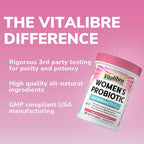 Women's Probiotic Plus, Akkermansia, 140 Billion CFU, 19 Strains with AKK, Vitamin B6, B9, B12, Biotin, Cranberry, D-Mannose, Gut, Vagina Health, 60 Vegetarian Caps