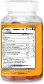 Airborne 750mg Vitamin C Gummies For Adults, Immune Support Supplement with Powerful Antioxidants Vitamins A C & E - 63 Gummies, Blueberry Pomegranate Flavor