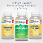 SOLARAY Once Daily High Energy Multivitamin for Women and Men – with Vitamin C, Vitamin D and Whole Food & Herb Base - Cellular Energy Metabolism & Immune Function Support – 200 Servings, 200 VegCap