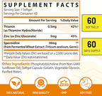 30mg Spermidine Supplement for Men & Women, High Absorption, More Potent Than Spermidine 3HCL - for Cellular Renewal, Longevity & Cognitive, Fermented Wheat Germ Extract, Pure & Natural, 120 Softgels
