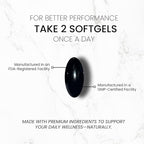 Lutemax 40 mg 100 days supply Eye Supplement - Supports Macular Health, Vision Clarity, Heart Health, Protects Eyes from Blue Light & Photons, Antioxidant Protection, GMP Certified 60 Softgel.