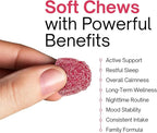 Zahler Chapter One Magnesium Gummies - Supports Calm for Kids - Chewable Magnesium Supplement Gummies to Support Muscle Function - Kosher, Dairy-Free & Gluten-Free - Raspberry, 60 Count