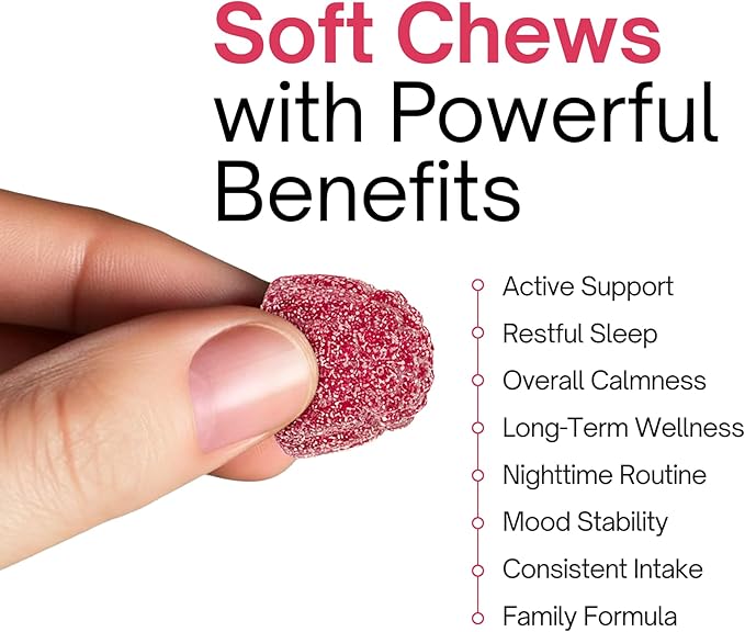 Zahler Chapter One Magnesium Gummies - Supports Calm for Kids - Chewable Magnesium Supplement Gummies to Support Muscle Function - Kosher, Dairy-Free & Gluten-Free - Raspberry, 60 Count