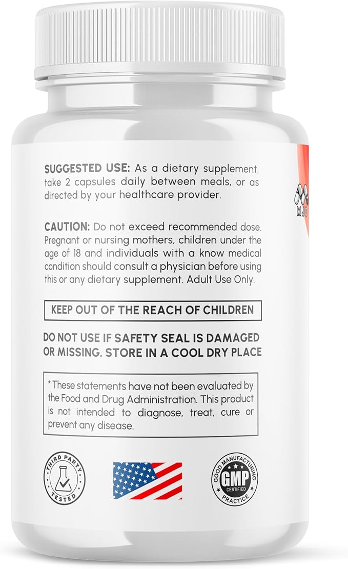 Life Support Labs Capsules, Official LifeSupportLabs Blood Health Pills with All Natural Ingredients, Life Support Labs Advanced Health & Wellness with Premium Vitamins for Women & Men (60 Capsules)