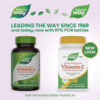Nature's Way Extra Strength(1) Vitamin C with Bioflavonoids, Supports Immune Health*, Promotes Collagen Production for Healthy Skin*, 1,000 mg per Capsule, 100 Vegan Capsules (Packaging May Vary)