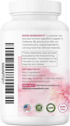 Myo-Inositol & D-Chiro Inositol 2,050mg | 240 Veggie Capsules + Vitamin C, Folate, DIM, & CoQ10 | Inositol Supplement for Women | 40:1 Ratio | Hormonal Balance & Ovarian Support | Filler Free