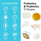 NatureWise Probiotics 70 Billion CFU - 17 Strains + Organic Prebiotics - Immune, Digestive & Gut Health Support for Women & Men - Vegetarian, Gluten-Free, Non-GMO - 30 Capsules[1-Month Supply]