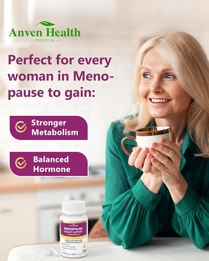 Probiotics for Women + Akkermansia Bundle – Gut, Immune & Urinary Tract Support with Cranberry, D-Mannose & Prebiotics丨Hormone-Free Menopause Support