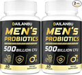 Probiotics for Men 500 Billion CFU, 16 in 1 Advanced Mens Probiotics for Digestive Health, lmmune & Metabolism, Gut Health - Men's Probiotic with Turmeric, Cranberry, 120 Probiotics Caps