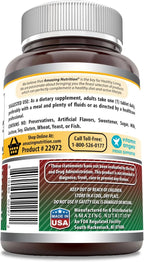 Amazing Formulas Iron as Ferrous Sulfate Supplement | 65 Mg | Tablets | Non-GMO | Gluten Free | Made in USA (240 Count | 2 Pack)
